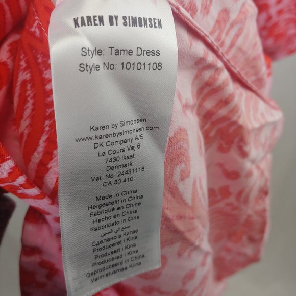KAREN BY SIMONSEN TAME DRESS, Multi Pink - Picture 6 of 6